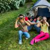 Portable HD Binoculars with FMC Lens Low Light Night Vision Telescope for Bird Watching Hunting Sports Events Concerts Adventure w/ Shoulder Strap Bag