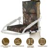Foldable Tree Stand Seat Replacement Camouflage Waterproof Oxford Cloth Hunting Treestand Seat Cushion For Hunting Climber Deer Ladder