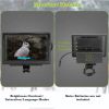 Night Vision Scope Digital Camera Infrared Rifle Scope 850nm Hunting Scope System w/ IR Torch System 5” Monitor