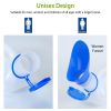 Unisex Potty Urinal Bottle 1000ML/33.8OZ Adult Emergency Urinal Device Portable Male Female Toilet w/ Lid Funnel For Car Camping Travel Hospital Outdo