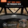 VEVOR Hunting Blind, 270Â° See Through Ground Blind, 2-3 Person Pop Up Deer Blind, Portable Resilient Hunting Tent, 3 Horizontal Windows