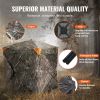 VEVOR Hunting Blind, 270Â° See Through Ground Blind, 1-2 Person Pop Up Deer Blind, Portable Resilient Hunting Tent, 3 Horizontal Windows