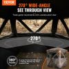 VEVOR Hunting Blind, 270Â° See Through Ground Blind, 1-2 Person Pop Up Deer Blind, Portable Resilient Hunting Tent, 3 Horizontal Windows