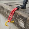3pck Bungee Cords With Hooks 6 Inch Heavy Duty Rubber Elastic Straps For Tarps; Tents; Wire Racks; Camping Trucks; Boats; Elastic Cords