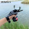 11pcs fish shooting set, iron catapult fishing slingshot scroll - high-power slingshot fishing gear and shooting ability