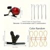 11pcs fish shooting set, iron catapult fishing slingshot scroll - high-power slingshot fishing gear and shooting ability