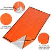 2packs Emergency Sleeping Bag; Lightweight Survival Sleeping Bags Thermal Bivy Sack; Portable Emergency Blanket For Camping; Hiking; Outdoor Activity