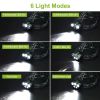 Rechargeable Headlamp 20000 Lumen LED Headlight 6 Modes Headlamp Flashlight for Camping Cycling Hiking Hunting Emergency