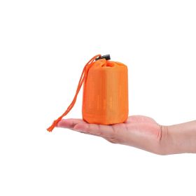 Outdoor Life Emergency Sleeping Bag; Warm Waterproof Mylar First Aid Camping Survival Gear (Quantity: 1PC)