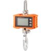 Digital Crane Scale, 2200 lbs/1000 kg, Industrial Heavy Duty Hanging Scale with Remote Control, Cast Aluminum Case & LCD Screen, Hunting (Orange)