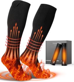 Wavmill rechg. Heated Set - Heated Socks & Hand Warmers for Men - 2 Packs 12000mAh Electric Foot Warmers - Gifts for hntg, Fishing, Skiing & Outdr (Type: Men)