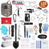 125 in 1 Survival Kits, Gifts for Men, Professional Survival Gear First Aid Supplies for SOS Hiking Hunting Camping