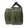 VEVOR Range Bag for 2 Pistols Tactical Gun Bag 2 Built-in Pistol Bags Green, Range Bag for Handguns Gun Case Bag w/ Lockable Zipper