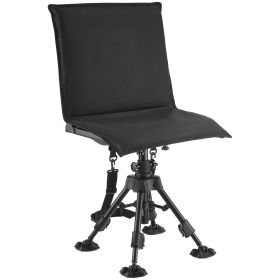 Hunting Chair 360Â° Swivel Silent Folding Blind Chair Adjustable Legs Seat Cover (With Armrests: No, Product Classification: Umbrella-Style Adjustable Folding Legs)