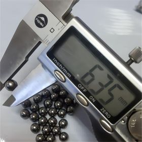 Xemussa 500pcs 6.35mm steel balls, iron balls, precision steel bearing balls, suitable for slingshots (Quantities: 500pcs)