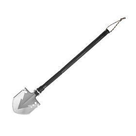 Folding Multitool Portable Compact Camping Survival Shovel (Type: Style B, Color: black)
