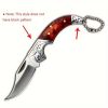 Premium Folding Knife with Pocket Clip, Sleek Narrow-Axis Design, Compact Machete for EDC, Outdoor, Survival & Hunting