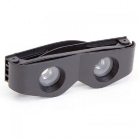 Binoculars Telescope; Portable High Definition Glasses For Outdoor Fishing Hunting Bird Watching Sightseeing Concert (Color: black)