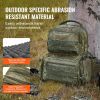 VEVOR Tactical Range bpck for 6 Pistols Gun bpck Green,Range Bag for Handguns Gun Case Bag w/ Lockable Zipper for Shooting Range outdr hntg