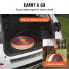 VEVOR Archery Target, 5 Layers 20" Arrow Target, Traditional Solid Straw Round Archery Target Shooting Bow, Hand-Made Arrows Target, Coloured Rope