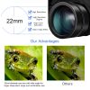 Portable Zoom Binoculars with FMC Lens Low Light Night Vision for Bird Watching Hunting Sports Events Concerts Adults Kids