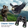 180x100 High Power mil. binocs Day Night Vision Compact wtrprf binocs For Bird Watching hntg Travel Football Games Stargazing w/ Carrying Case & Strap