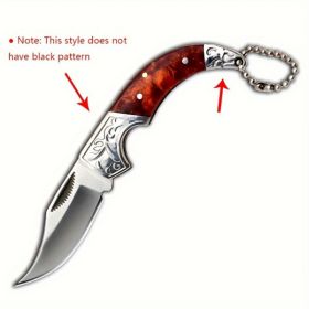 Premium Folding Knife with Pocket Clip, Sleek Narrow-Axis Design, Compact Machete for EDC, Outdoor, Survival & Hunting (Color: as_picture)