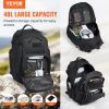Vevor Tactical Backpack 40L w/ Molle Mode & Sponge Pad Army Assault Pack, Black