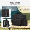VEVOR Cooler Bag, 20L insul. Lunch Bag w/ Molle Design & Multi-Pocket, 600D Cooler Lunch Box w/ Removable Storage Bags, Soft Cooler