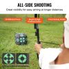 VEVOR Archery Target, 15"x15" All-side Shotting Archery Arrow Target, outdr Portable Archery Target w/ Carry Handle, Easy Arrow Removal