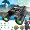 180x100 High Power mil. binocs Day Night Vision Compact wtrprf binocs For Bird Watching hntg Travel Football Games Stargazing w/ Carrying Case & Strap