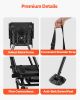 Hunting Chair 360Â° Swivel Silent Foldable Blind Chair Armrests Anti-Sink Feet