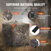 VEVOR hntg Blind, 270AA See Through Ground Blind, 1-2 Person Pop Up Deer Blind for hntg w/ Carrying Bag, Portable Resilient hntg Tent