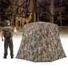 360 degree One Way See Through Ground Hunting Blind for Deer and Turkey Hunting
