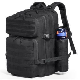 Tactical backpack 45L w/ Molle Mode & 3 Compartments, Tactical backpack w/ Bottle Holder (Capacity: 45_L)