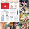 125 in 1 Survival Kits, Gifts for Men, Professional Survival Gear First Aid Supplies for SOS Hiking Hunting Camping