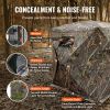 VEVOR hntg Blind, 270AA See Through Ground Blind, 2-3 Person Pop Up Deer Blind for hntg w/ Carrying Bag, Portable Resilient hntg Tent