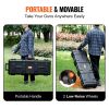 VEVOR Tactical Range Case, Tactical Hard Case w/ 3 Layers Fully-protective Foams, 42 inch lockable Hard Tactical Range Case w/ Wheels