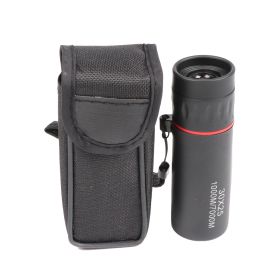 HD 30x25 Monocular Telescope Binoculars Zooming Focus Green Film Binocular Optical Hunting Tourism Scope For Outdoor Hot Selling (Color: black, Ships From: China)