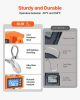 Digital Crane Scale, 2200 lbs/1000 kg, Industrial Heavy Duty Hanging Scale with Remote Control, Cast Aluminum Case & LCD Screen, Hunting (Orange)