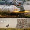 360 degree One Way See Through Ground Hunting Blind for Deer and Turkey Hunting