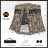 360 degree One Way See Through Ground Hunting Blind for Deer and Turkey Hunting